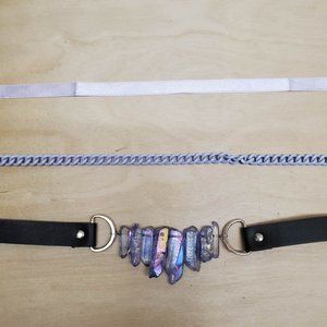 Set of Three Purple Chokers